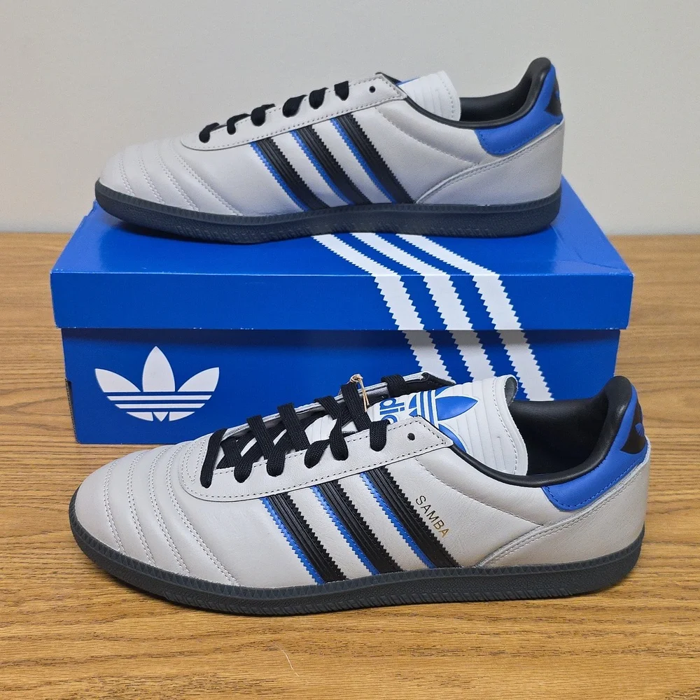 Adidas Samba JP Grey Black Carbon Men's Size 12 JR0965 New